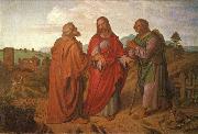 Joseph von Fuhrich The walk to Emmaus France oil painting artist